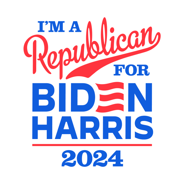 I'm a Republican For Biden 2024 by MotiviTees