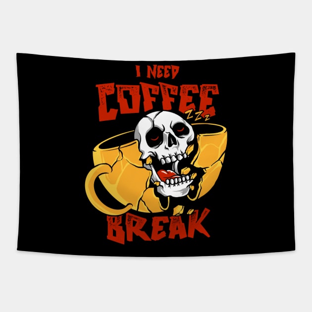 coffee break Tapestry by spoilerinc