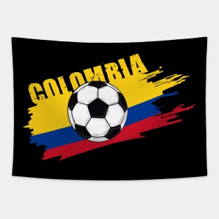 Colombia Soccer Colombia Futbol Football Colombian soccer Flag Jersey Tapestry