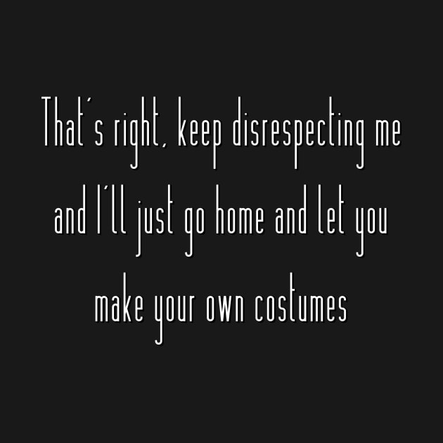 Make Your Own Costumes by TheatreThoughts