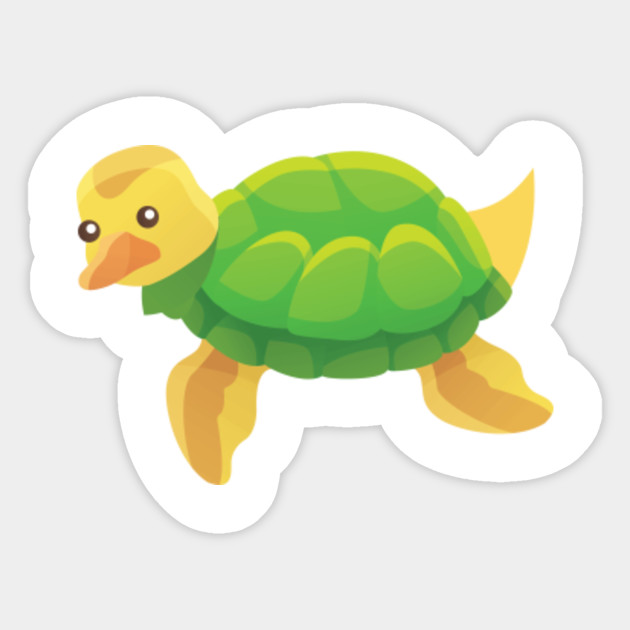 Save The Turtle Ducks Turtle Ducks Sticker Teepublic Uk