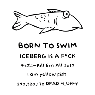 Fluffy Club Penguin Fish T-Shirt