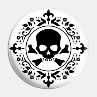 Skull and Crossbones Pin