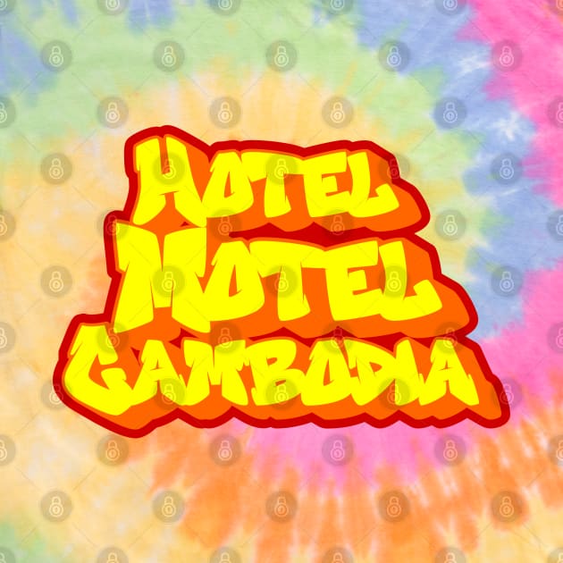 Hotel Motel Cambodia Graffity by Th3Caser.Shop