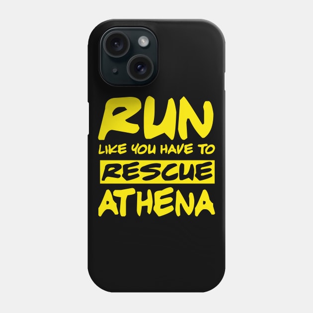 Saint Seiya - Run like you have to rescue Athena (gold variant) Phone Case by LiveForever