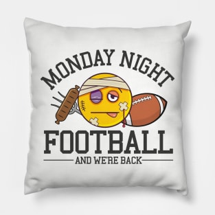 Monday Night Football Emoji Pillow