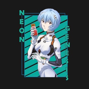 Rei Ayanami Neon Genesis Evangelion Shinseiki Evangerion T-Shirt