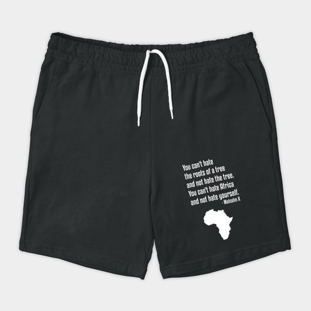You Can't Hate Africa Quote | Malcolm X | African American | Black Lives by UrbanLifeApparel