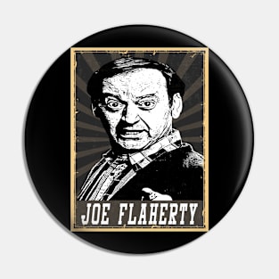 80s Style Joe Flaherty Pin