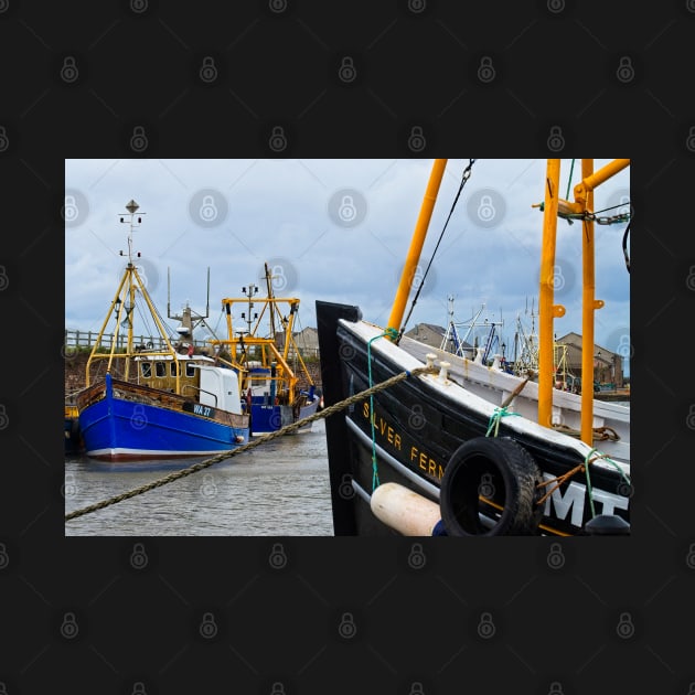 Maryport Harbour Fishing Boats by MartynUK