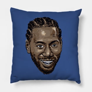 Kawhi Leonard Los Angeles C Smile Pillow