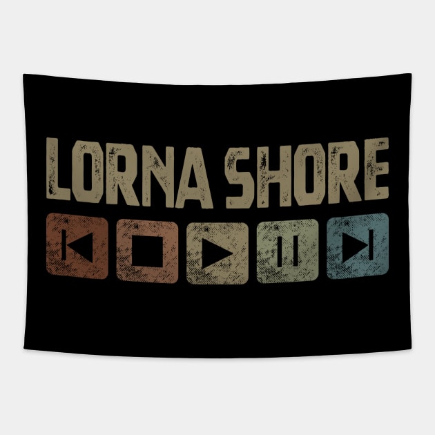 Lorna Shore Control Button Tapestry by besomethingelse