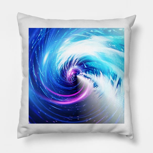 Vortex 002 Pillow by AstroRisq