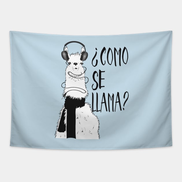 Como Se Llama? Tapestry by Alema Art