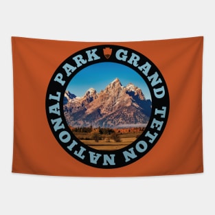 Grand Teton National Park circle Tapestry