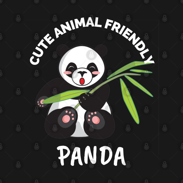 Cute Animal Friendly Panda - Gift Ideas For Animal and Panda Lovers - Gift For Boys, Girls, Dad, Mom, Friend, Panda lovers - Panda Lover Funny by Famgift