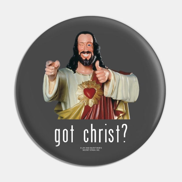 Buddy Christ Pin by Jay and Silent Bob Official Merchandise