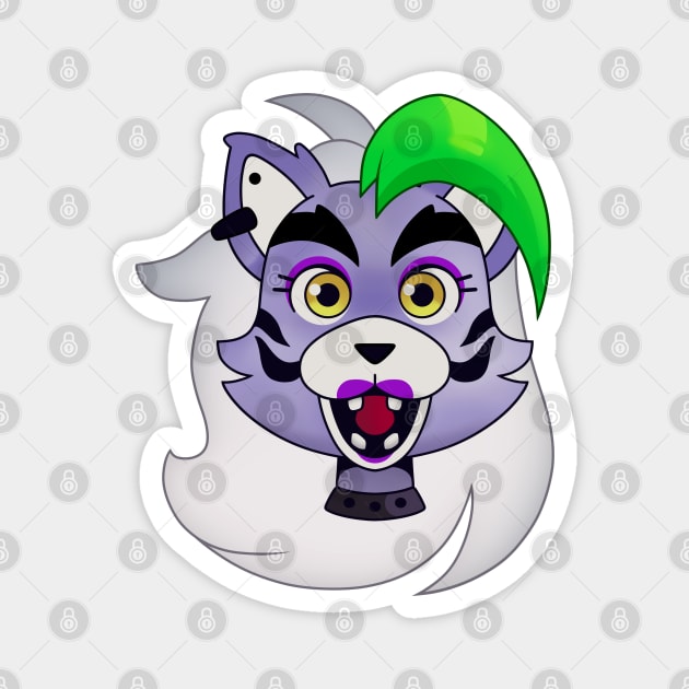 FNaF Roxanne Wolf Magnet by Flipwish