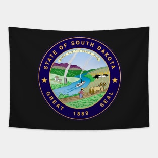 South Dakota Coat of Arms Tapestry