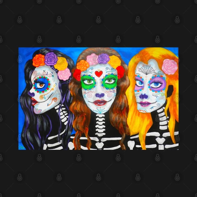 Three Catrinas by Polette Color