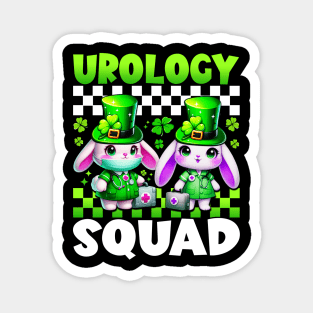 urology squad urologist Doctor Nurse st Patricks Day Magnet