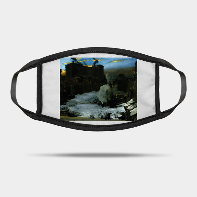 George Wesley Bellows Pennsylvania Station Excavation George Bellows Mask Teepublic Uk