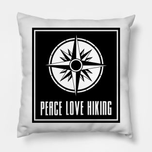 Peace Love Hiking Pillow