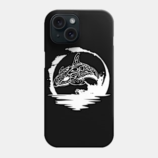 Killer whale, Sunset, Environment, Planet, Ocean Phone Case