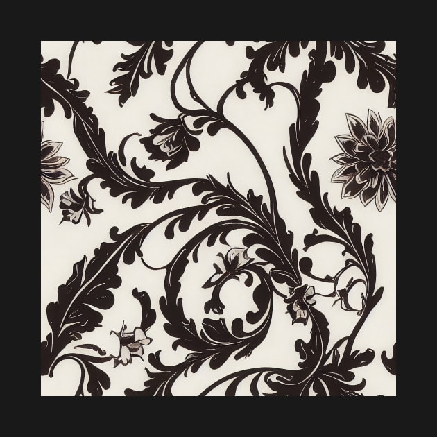 Rococo floral pattern, model 13 by Endless-Designs