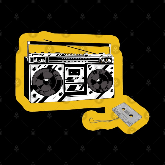 Ghettoblaster-Tape by Schimmi