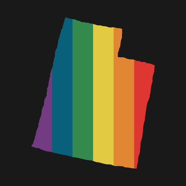 Utah State Rainbow by n23tees