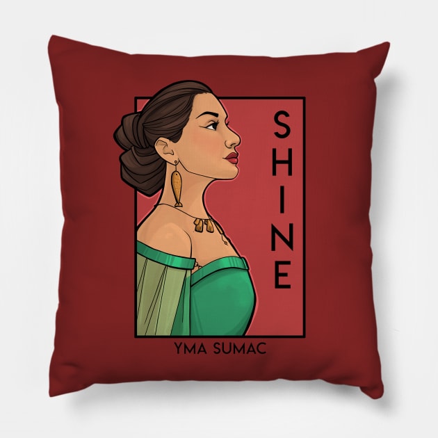 Shine Pillow by KHallion