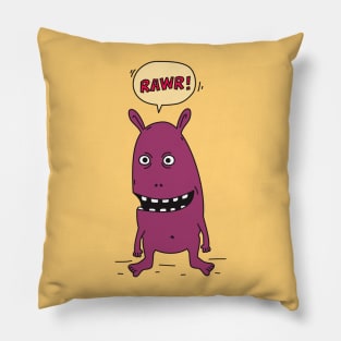 Rawr! Monster! Pillow