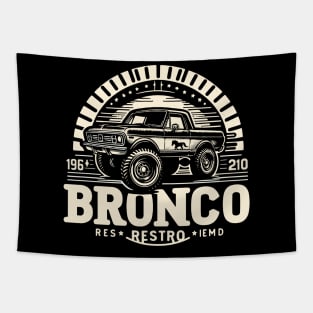 Retro Bronco Tapestry