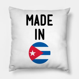 Made In Cuba Pillow