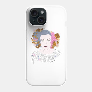 Diva #woman #girl #beauty #fineart #popart #home #decor #fashion #buyart #artprint #minimal #drawing Phone Case