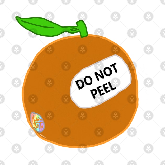 Do Not Peel the Badly Drawn Orange by Materiaboitv