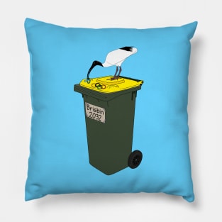 Brisbin Bin Chicken Mascot Pillow