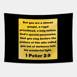 Bible Verse 1 Peter 2:9 Tapestry