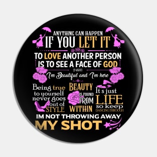 Broadway Motivational Quotes Pin