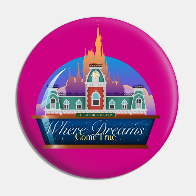 Where Dreams Come True Pin by Rosado