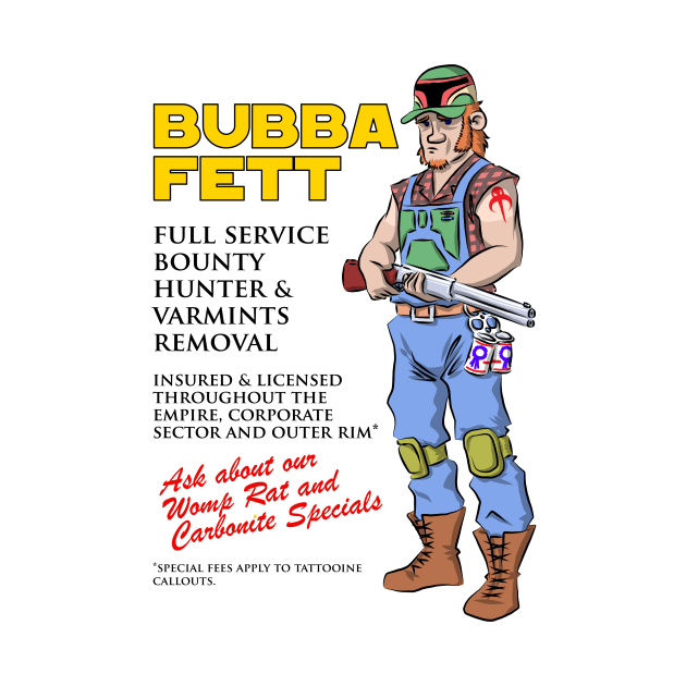 Discover Bubba Fett - Boba Fett - T-Shirt