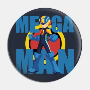 MegaMan Emblem Pin