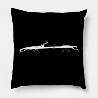 BMW M6 Cabrio (F12) Silhouette Pillow