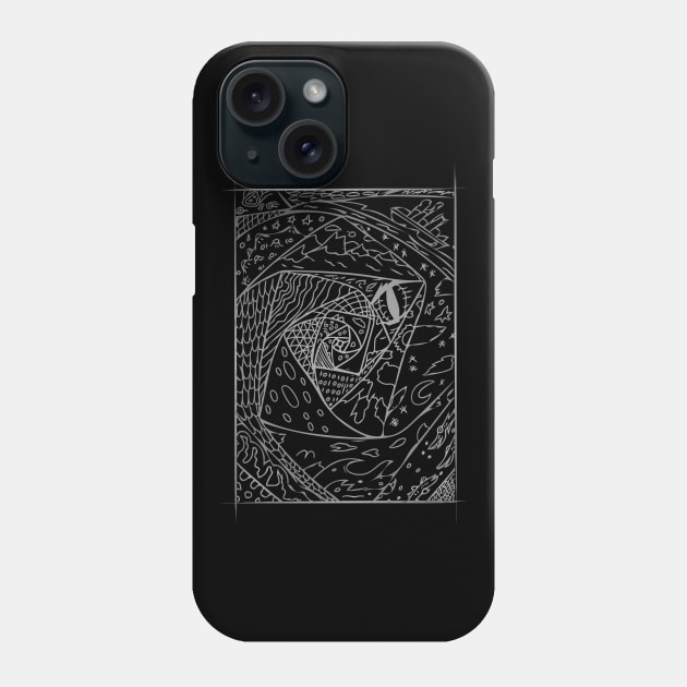 Swirling Multiverse Phone Case by BrokenGrin