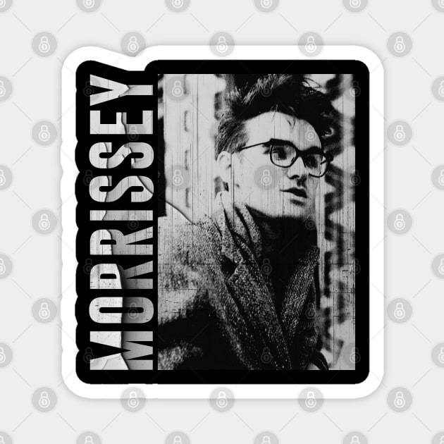 Morrissey // Vintage Distressed Magnet by Sal.Priadi