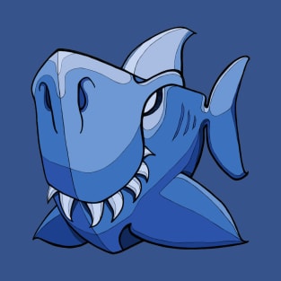 Shark - baby blue T-Shirt