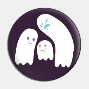 Somber Ghost Crew [trio] Pin