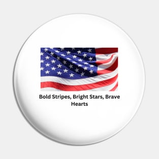 Bold Stripes Pin