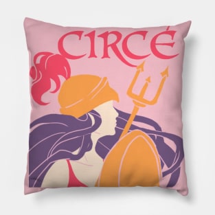 Circe Logo Pink Pillow